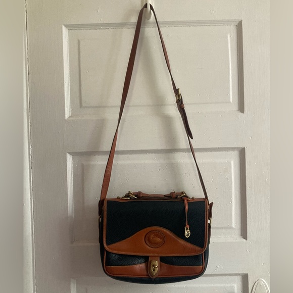 Dooney and Bourke Navy Blue Crossbody Handbag - Picture 2 of 13